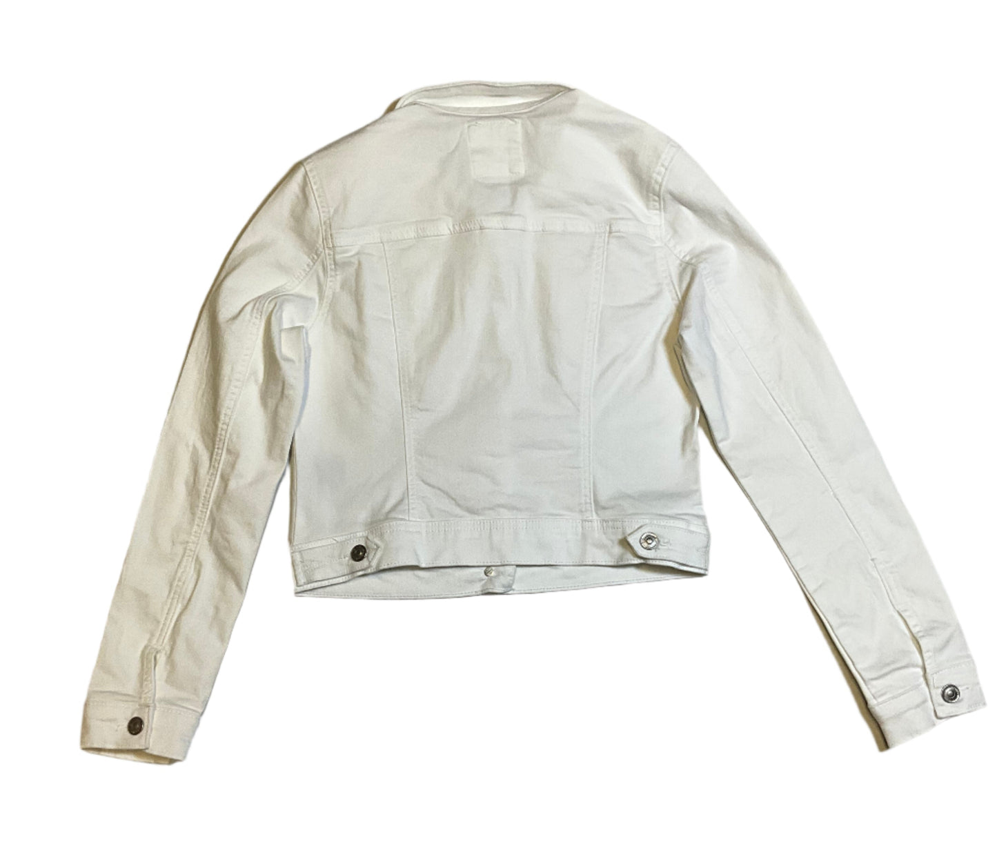 Wax Jean White Denim Jacket