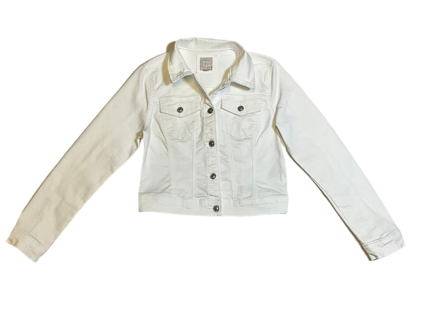 Wax Jean White Denim Jacket
