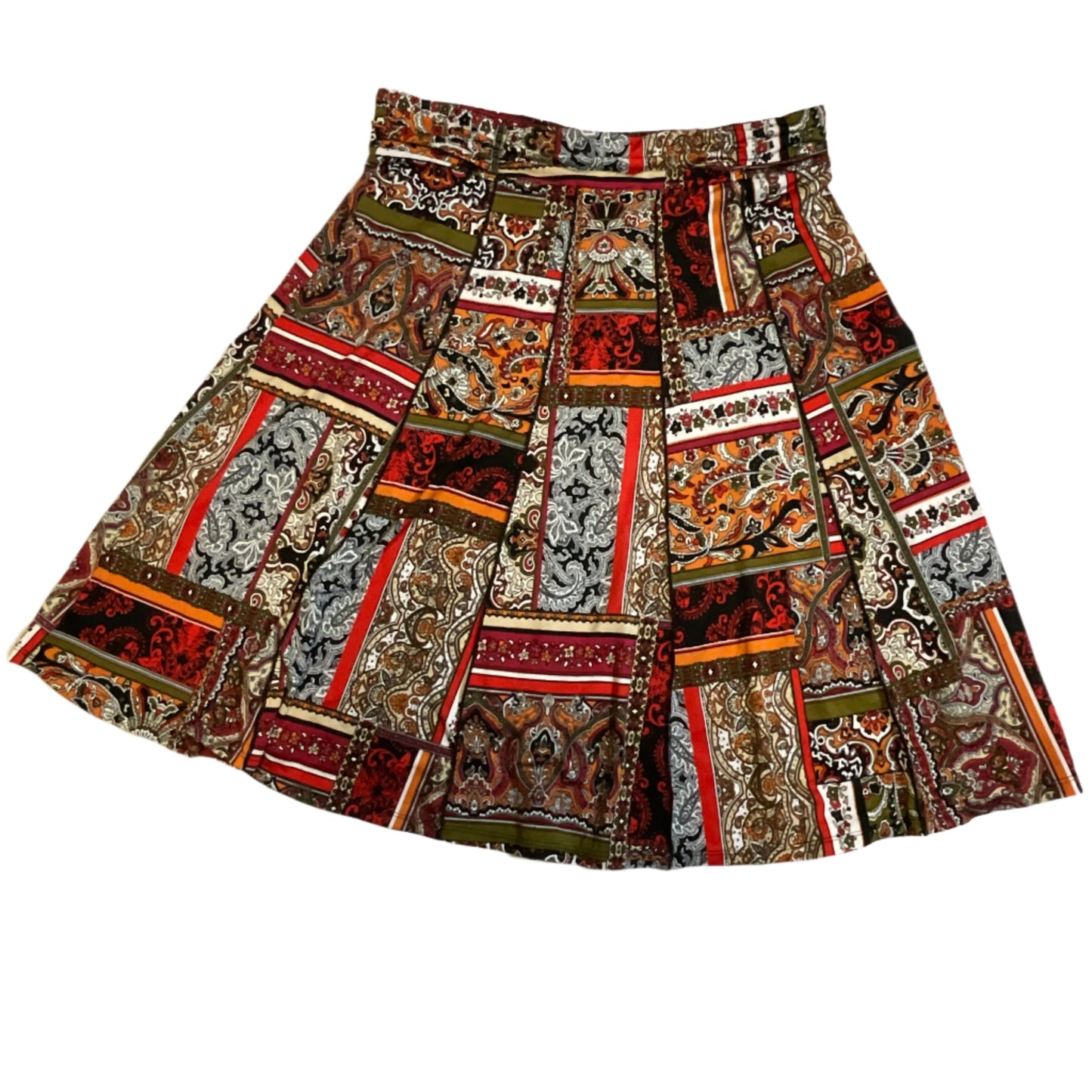 Sami & Jo Pull On Print A-Line Skirt