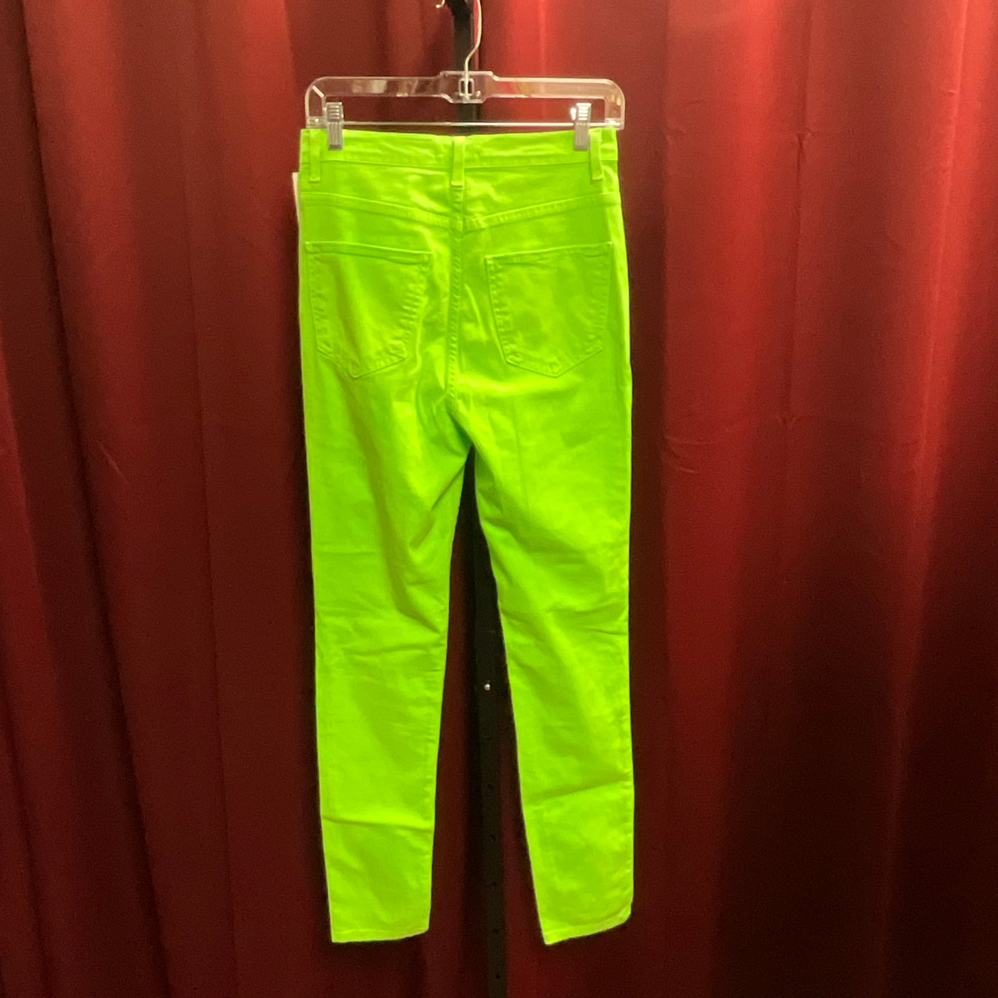Fashion Nova Women's Neon Green Stretch Jeans