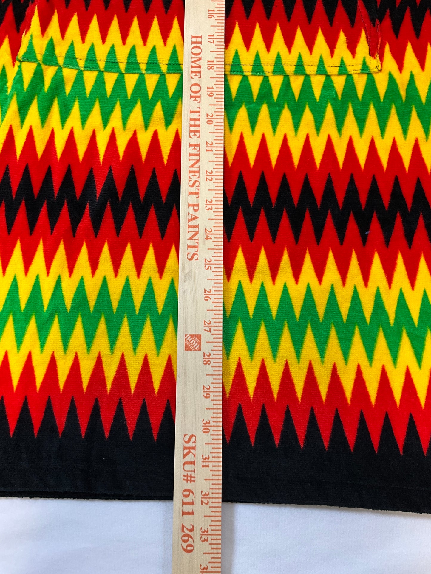 Leus Original Ziggy Beach Towel Hoodie Poncho Size Small