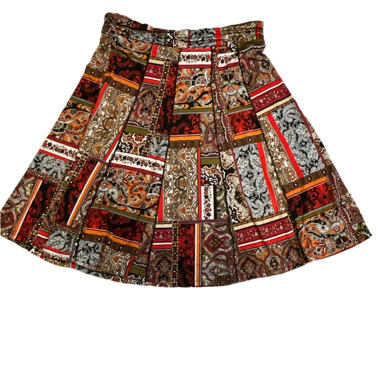 Sami & Jo Pull On Print A-Line Skirt