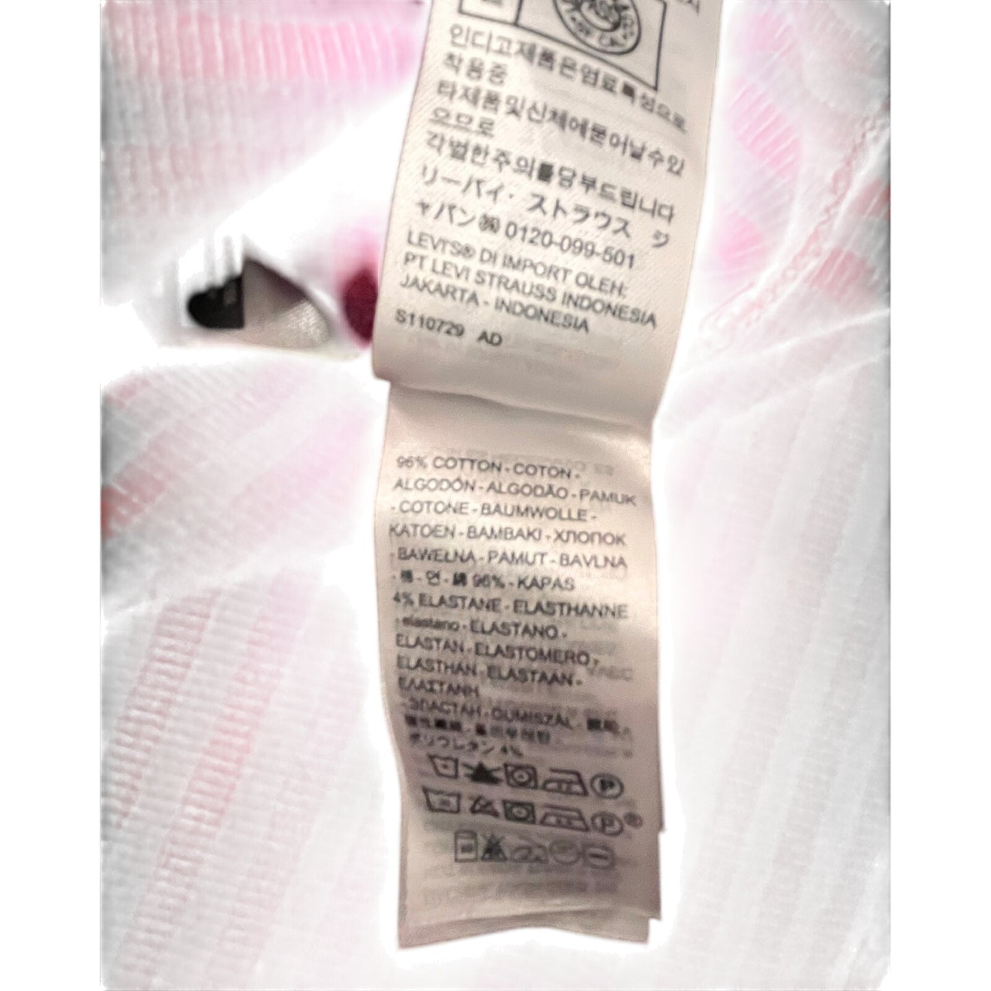 Jersey de cuello alto a rayas morado Everyday para mujer de Levi's