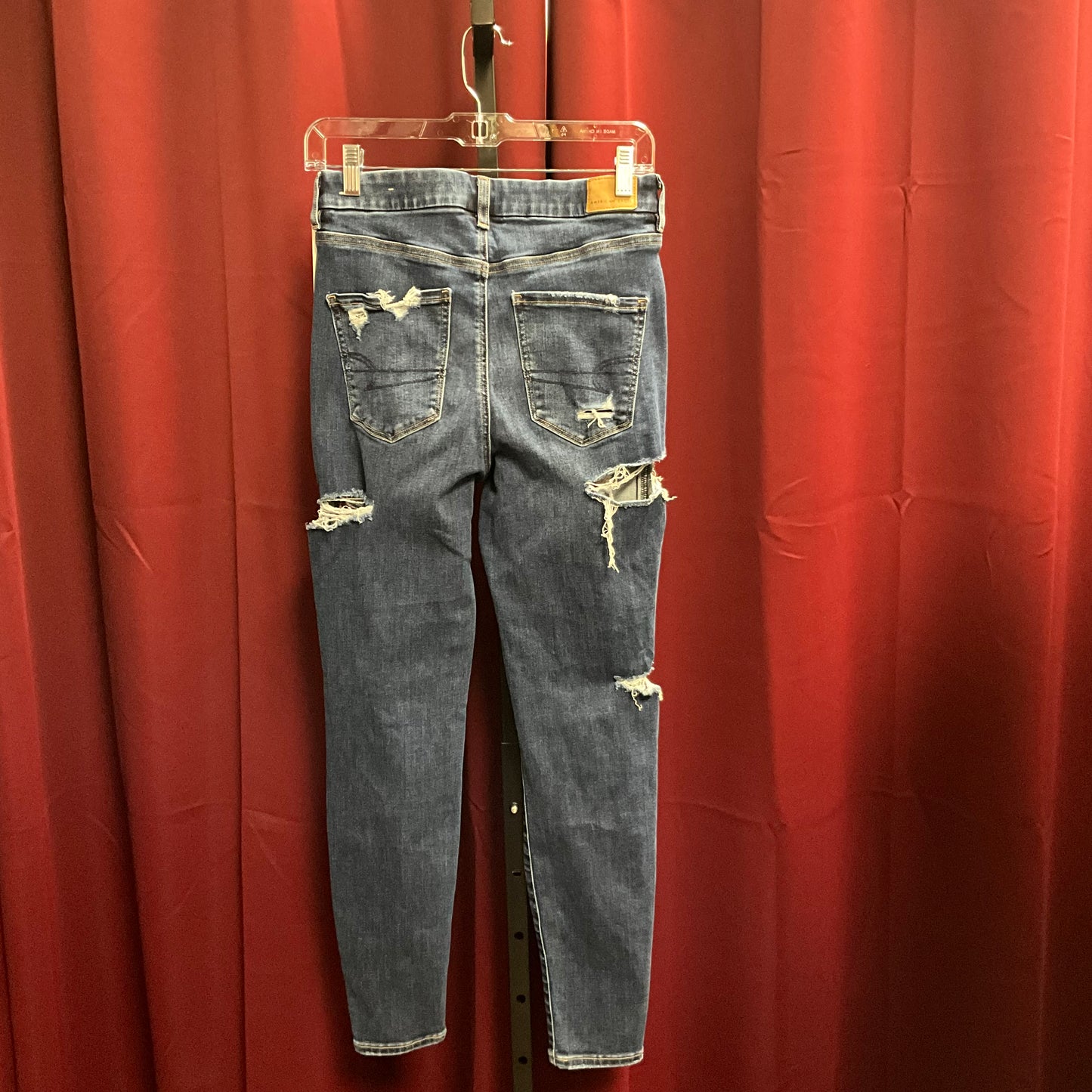 American Eagle Women's Distressed Blue Jeans