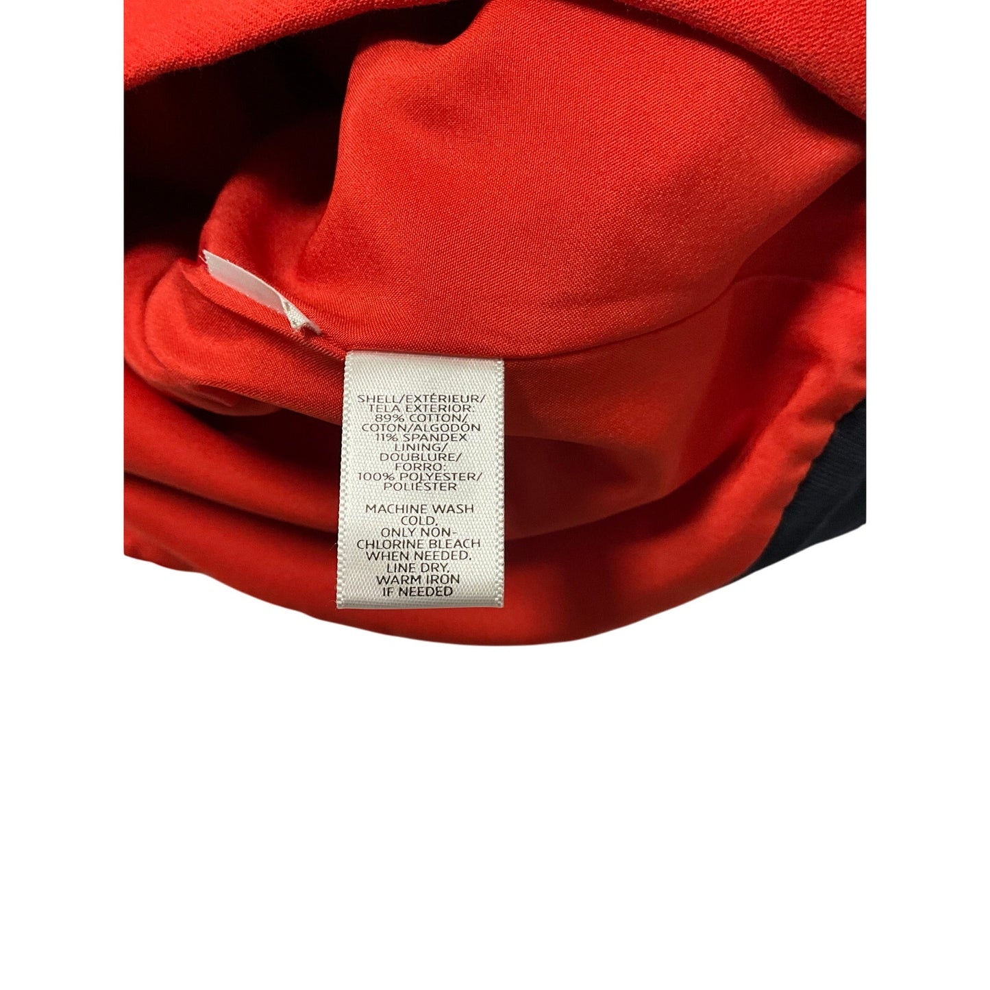 The LOFT Ann Taylor Orange Mini Skirt