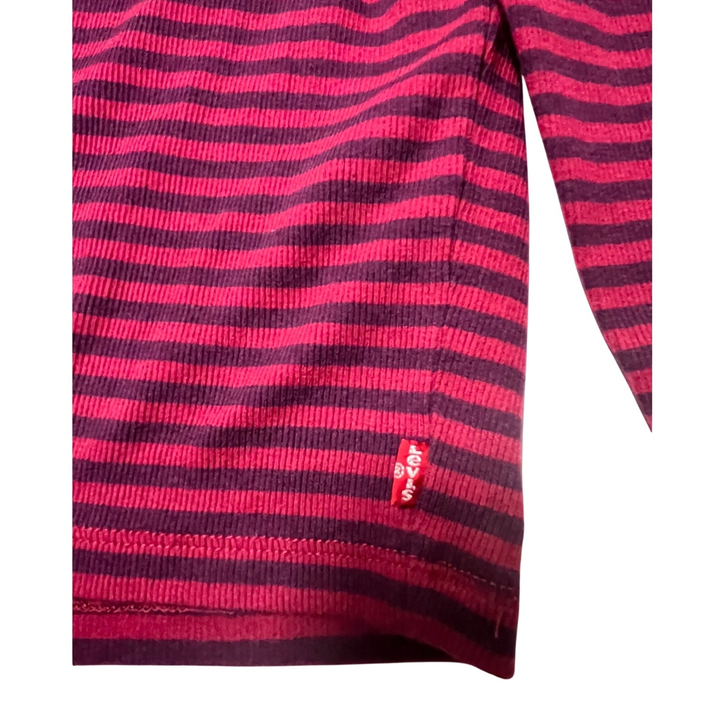 Jersey de cuello alto a rayas morado Everyday para mujer de Levi's