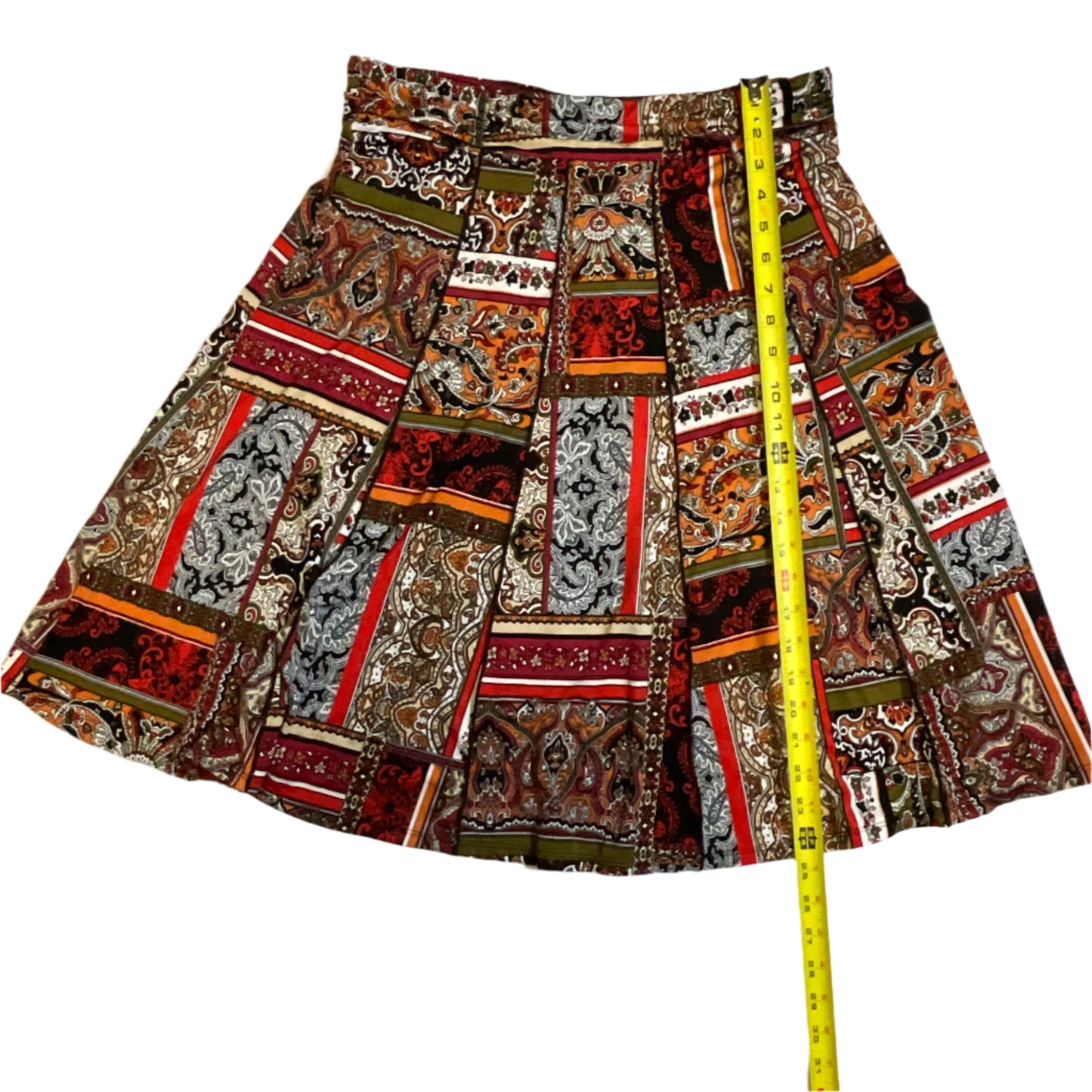 Sami & Jo Pull On Print A-Line Skirt