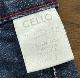Cello Jeans Women's Distressed Blue Jeans Size 9