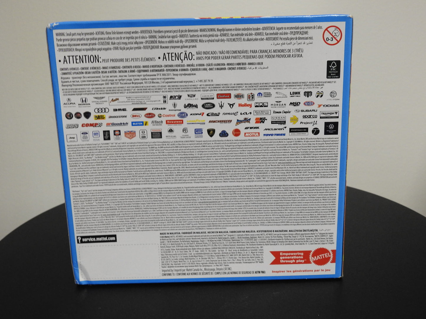 Hot Wheels 8-Pack Die-Cast Toy Cars