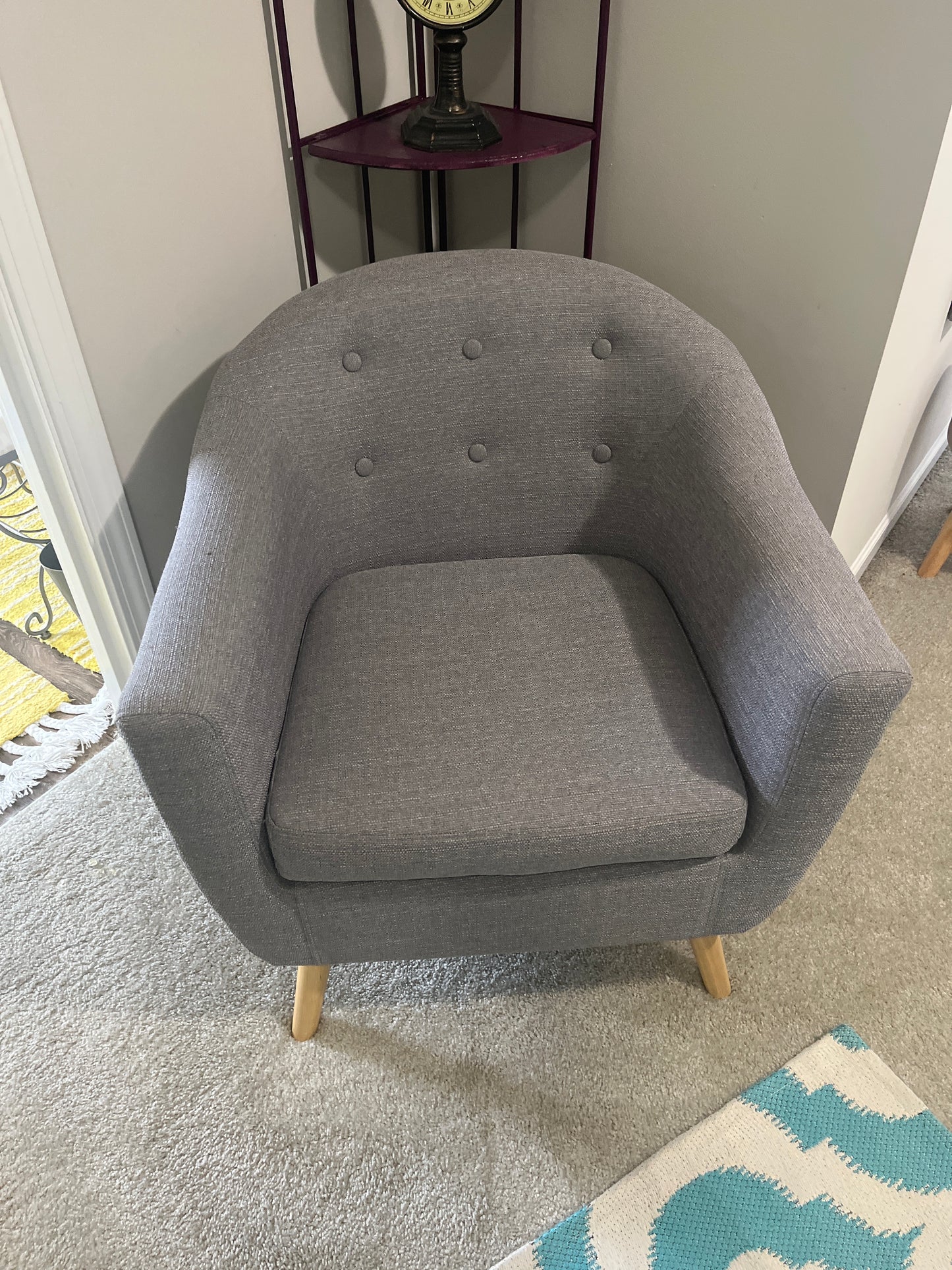 The Home Store's Single Gray Chairs Set