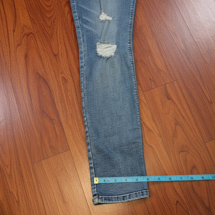 Rewash Brand Women's Distressed Blue Jeans