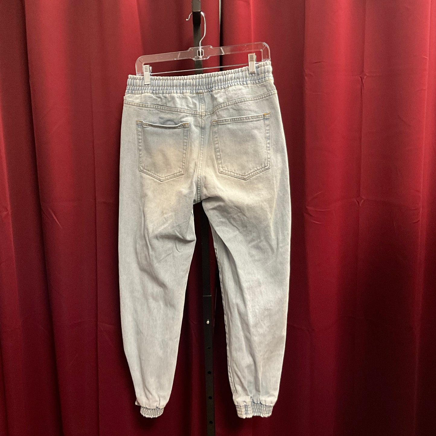 Forever 21 Elastic Band Light Washed Jeans