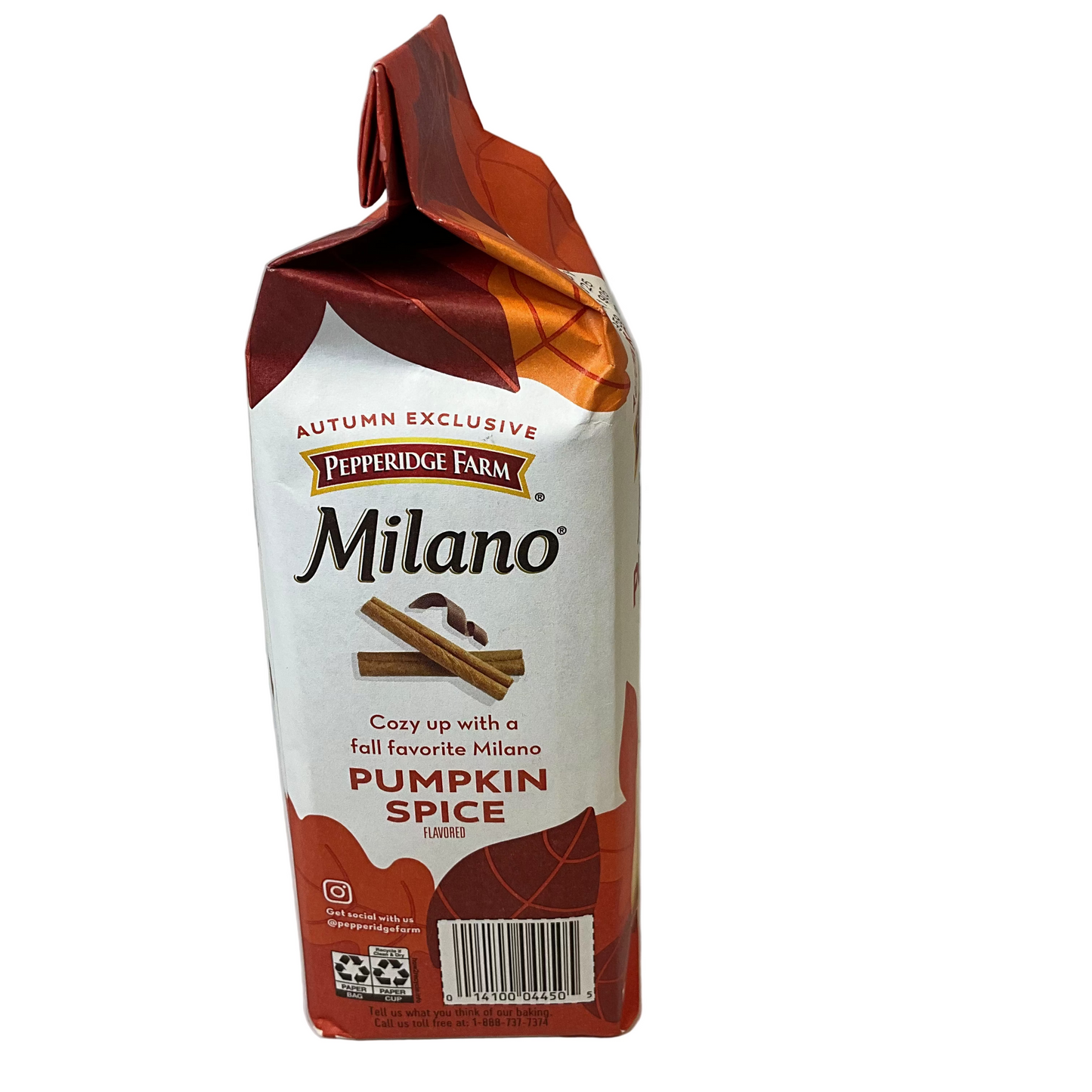 Pepperidge Farm Milano Pumpkin Spice Cookies - Limited Edition