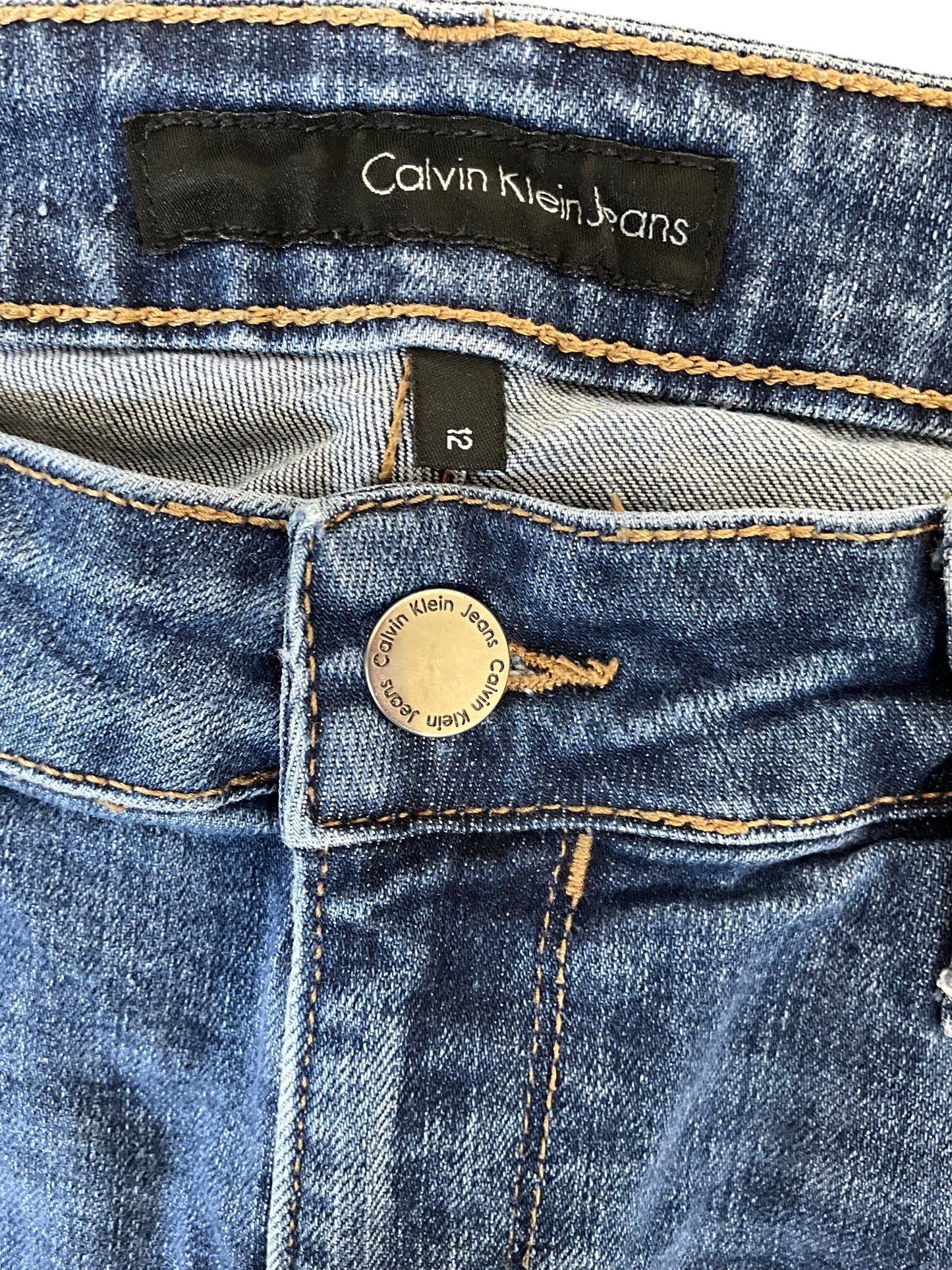 Calvin Klein Jeans Women's Size 12 Medium Wash Bootcut Jeans - Sz 12