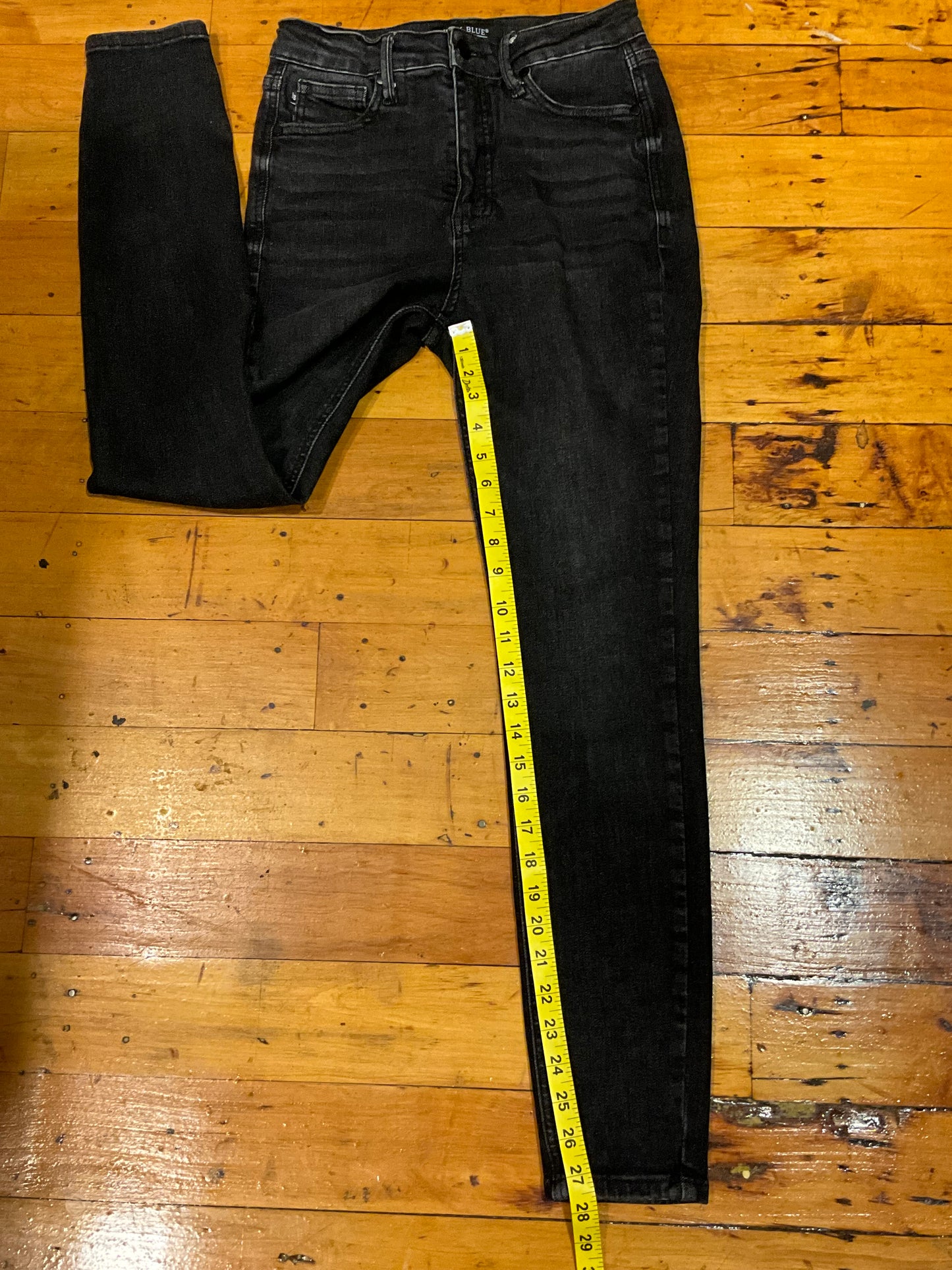 Judy Blue Women’s Black High Rise Skinny Jeans Size 3/26 Stretch Denim
