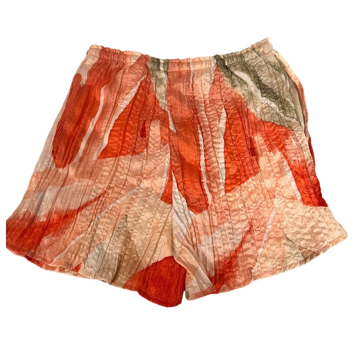 Short imprimé multicolore orange pour femme H&M