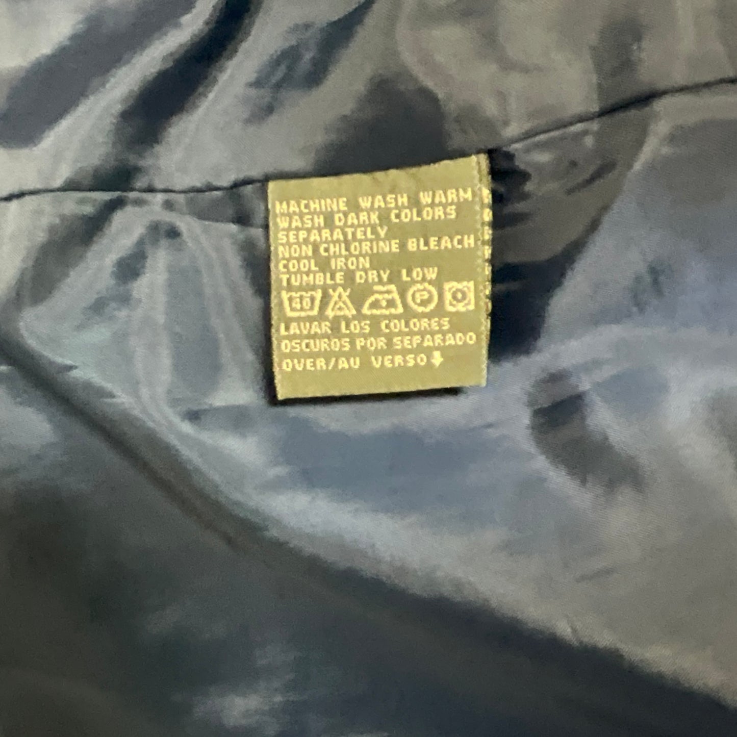 Liz Clairborne Jeans Blue Denim Duster Coat