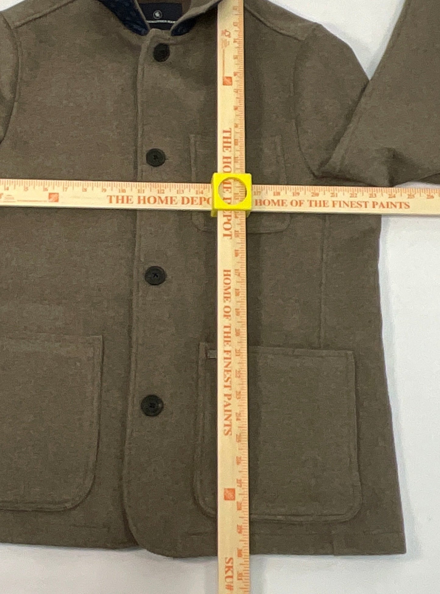 Hart Schaffner Marx Men's Oatmeal Wool Coat Size L