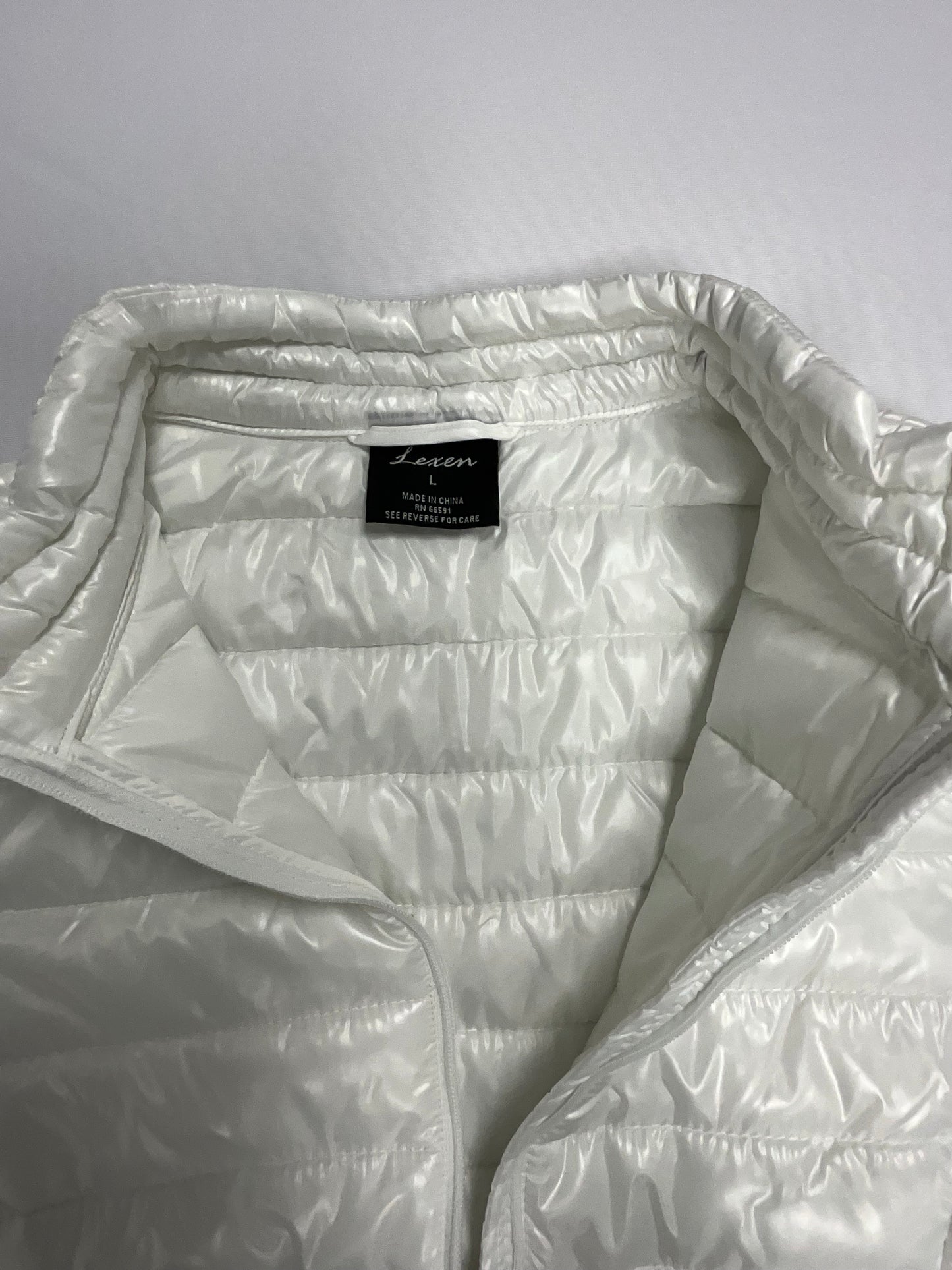 Lexen Women's White Puffer Jacket
