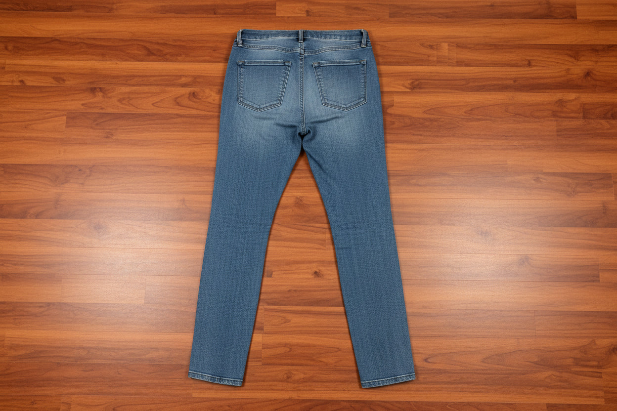 Rewash Brand Women's Distressed  Blue Jeans