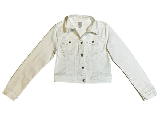 Wax Jean White Denim Jacket