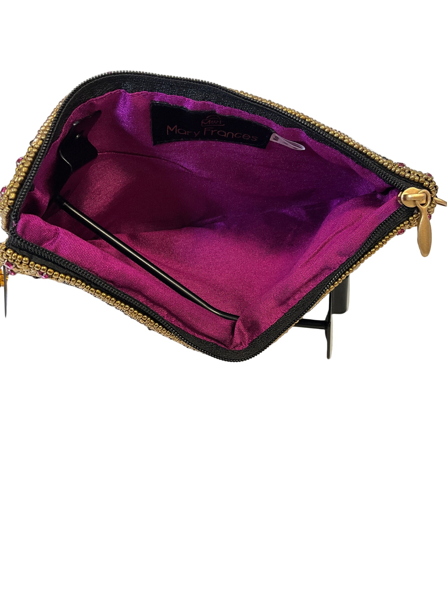 Mary Frances Queen of Everything Beaded Clutch
