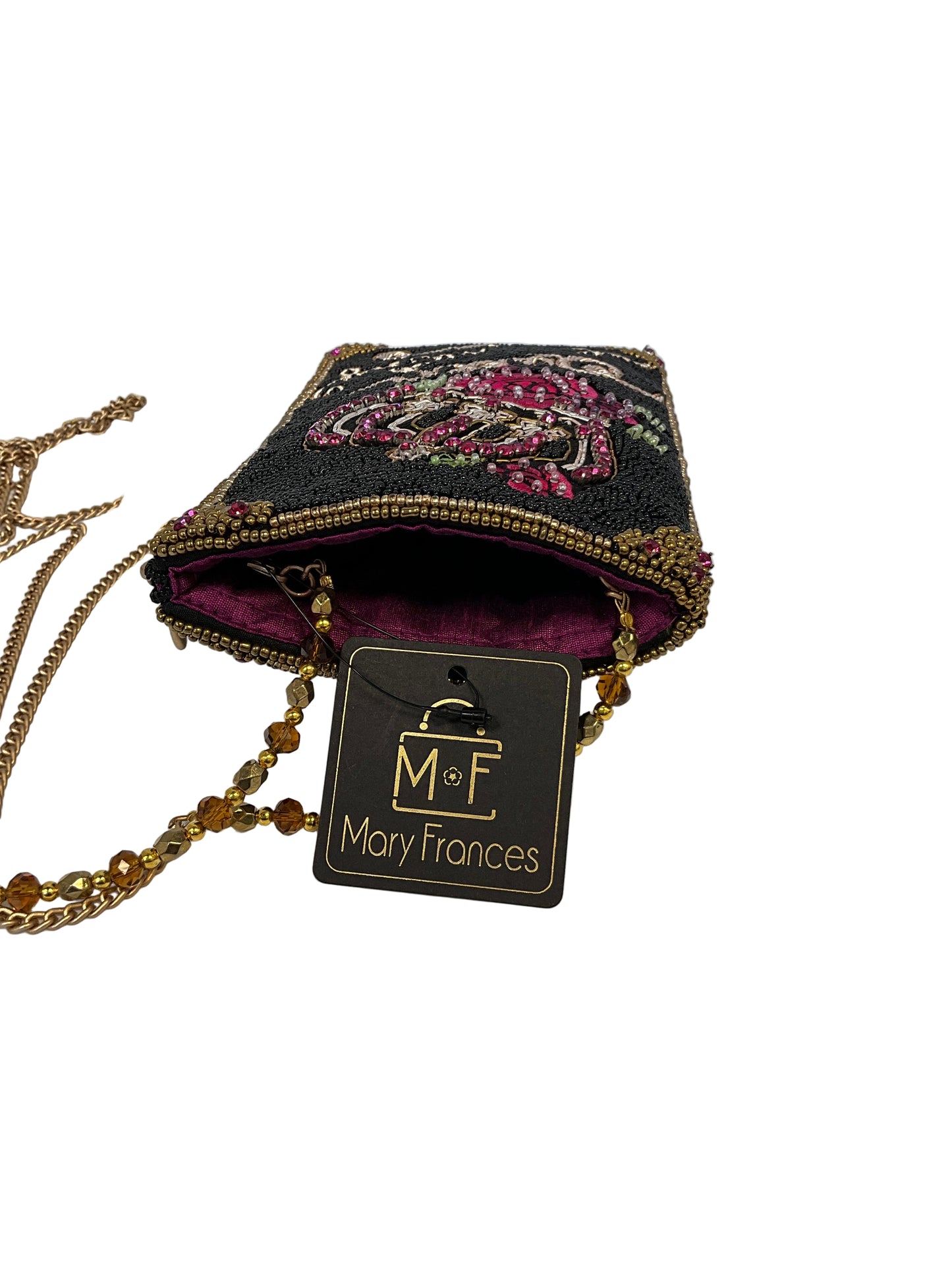 Mary Frances Queen of Everything Beaded Clutch