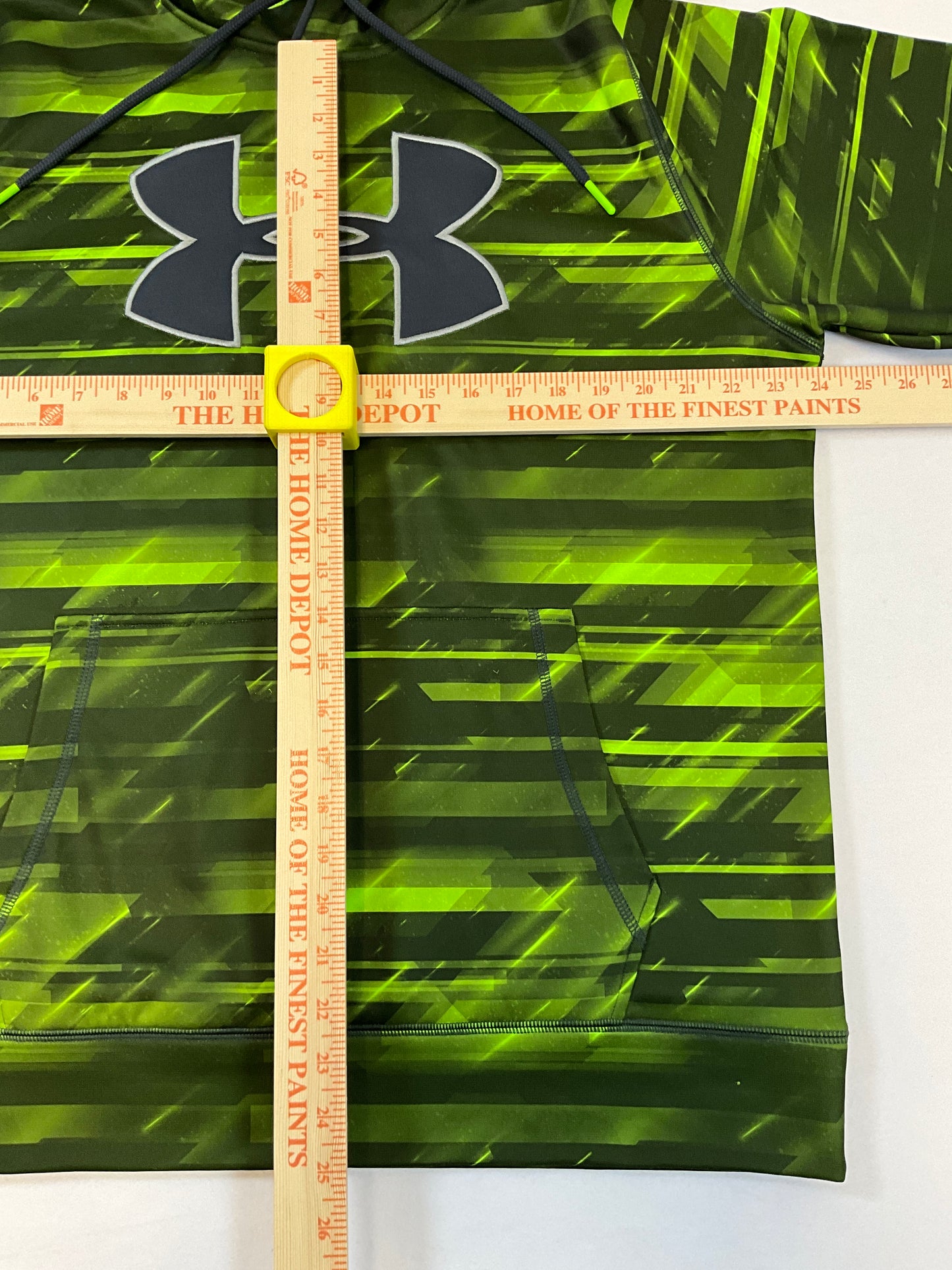 Under Armour Men's Green Storm Camouflage Fleece Lining Hoodie Size L