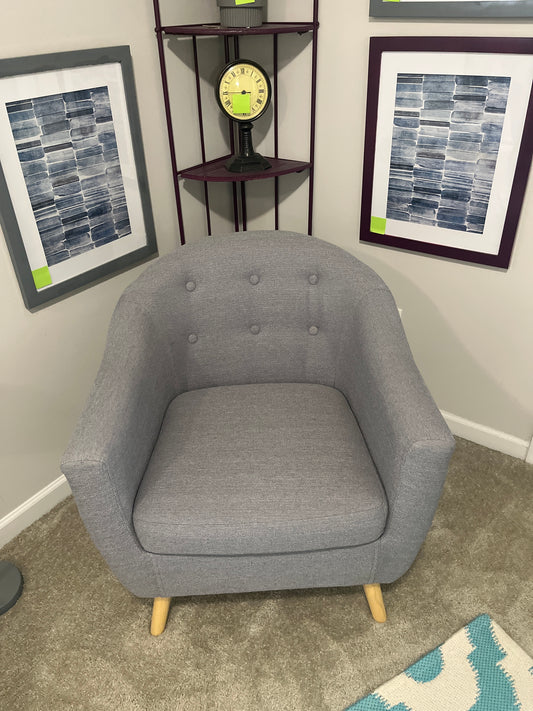 The Home Store's Single Gray Chairs Set
