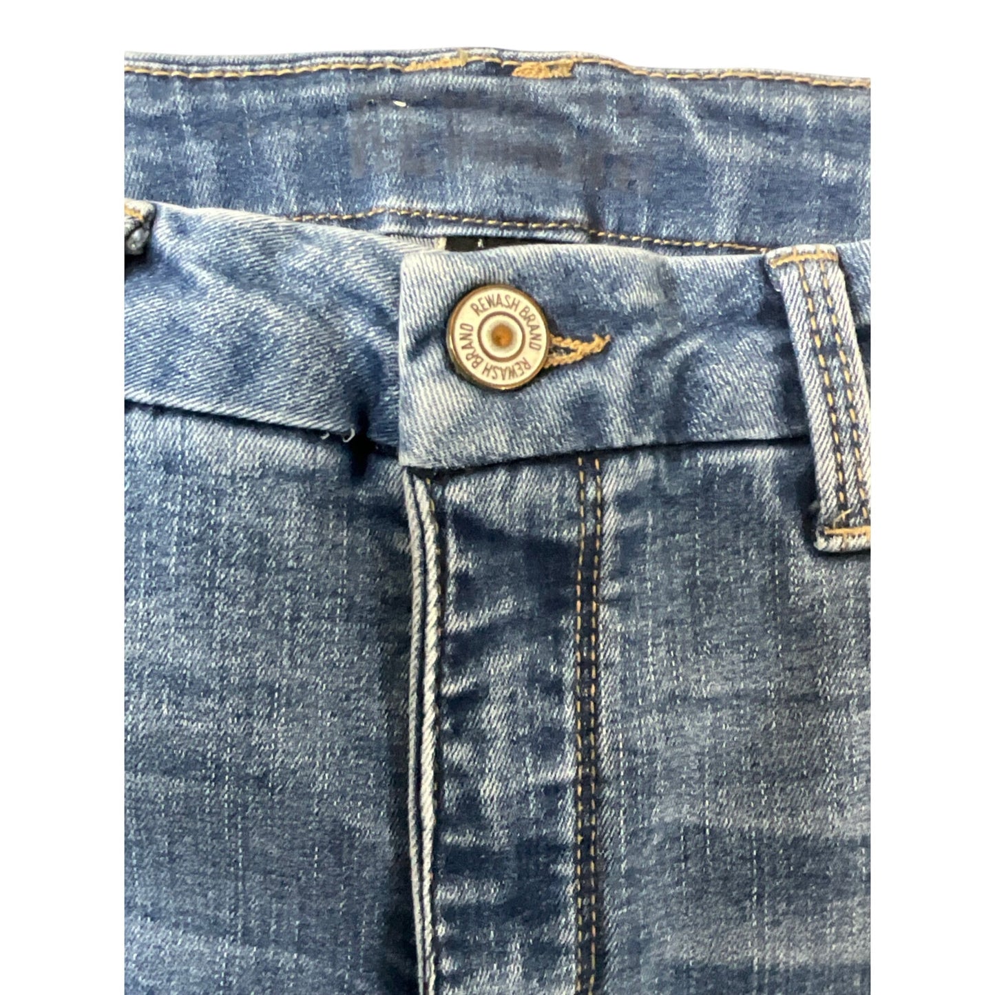Rewash Women’s Distressed Skinny Jeans Y2K Stretch Denim Size 9/29