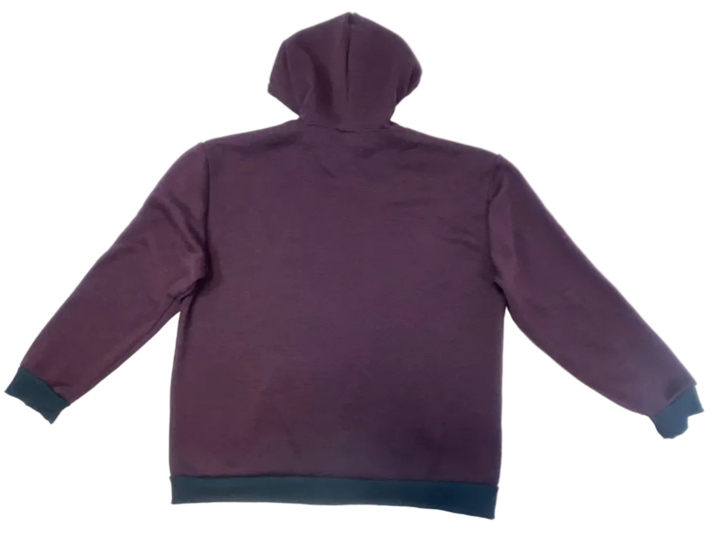 Real Essentials Men's 2XL Maroon Heathered Pullover Hoodie.