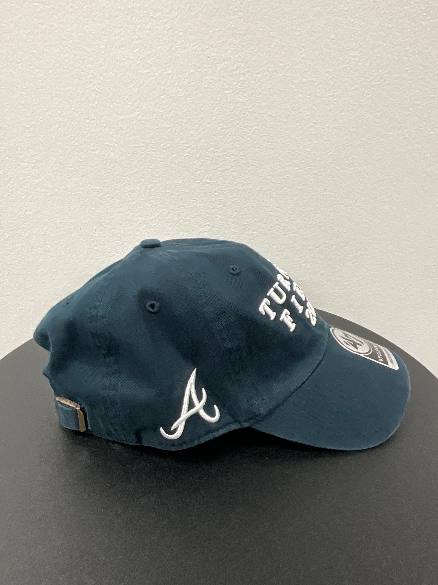 '47 Brand Atlanta Braves Turner Field 2016 Adjustable Hat Navy MLB Clean Up Cap