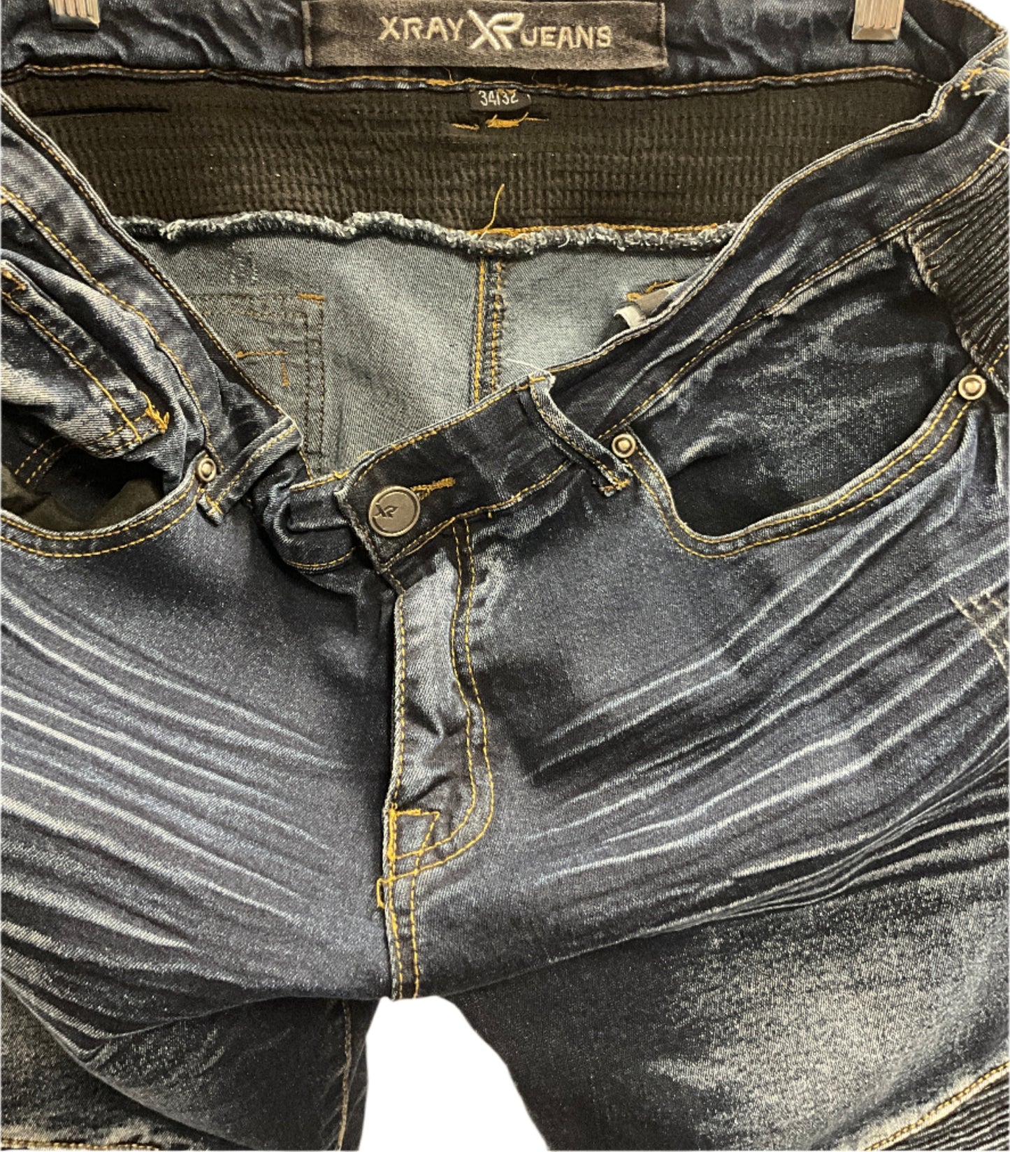 XRAY Men's Dark Blue Jeans
