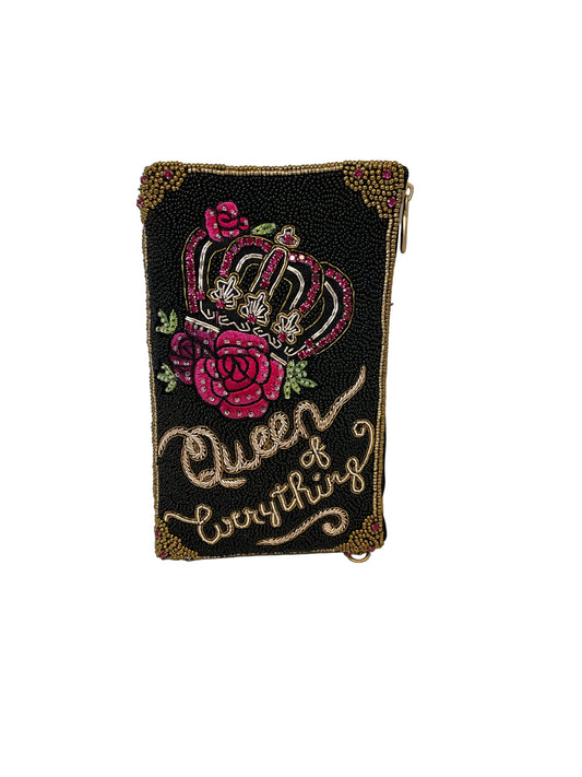 Mary Frances Queen of Everything Beaded Clutch