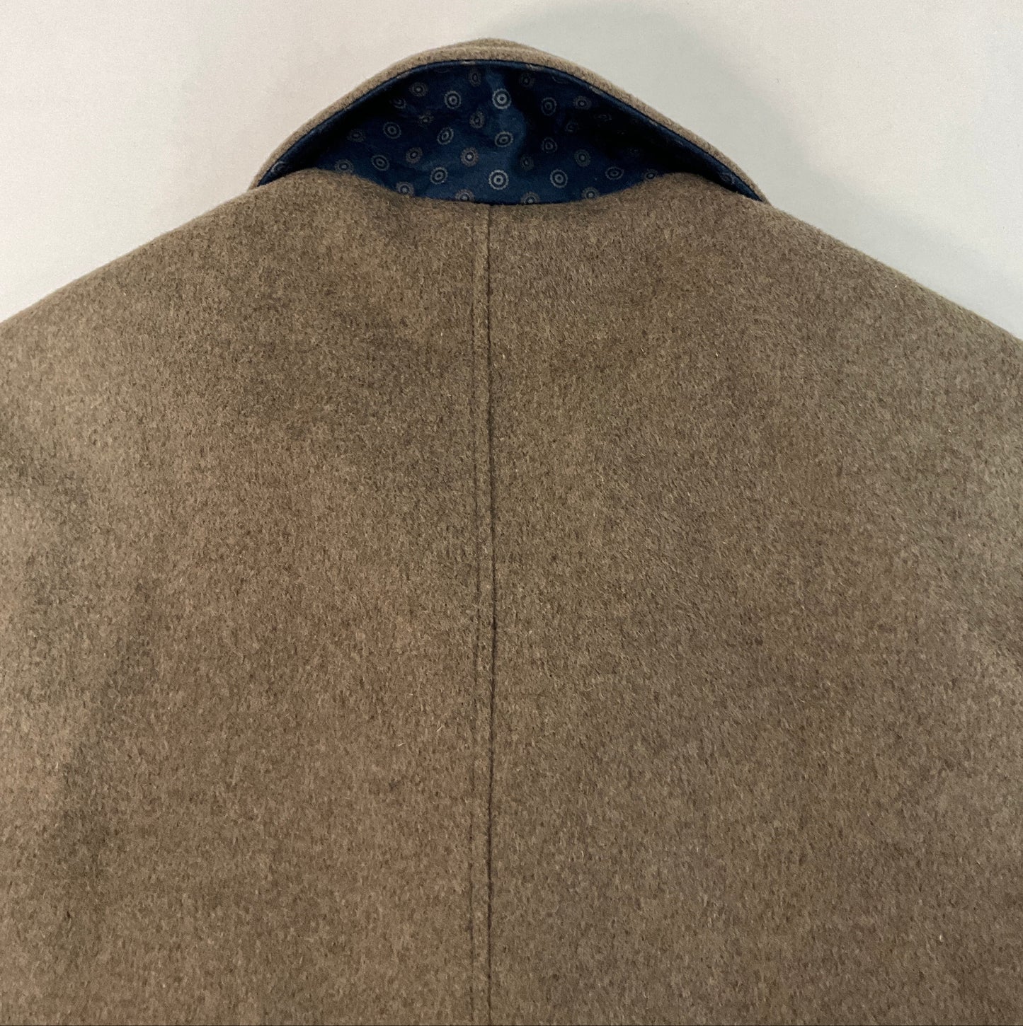 Hart Schaffner Marx Men's Oatmeal Wool Coat Size L