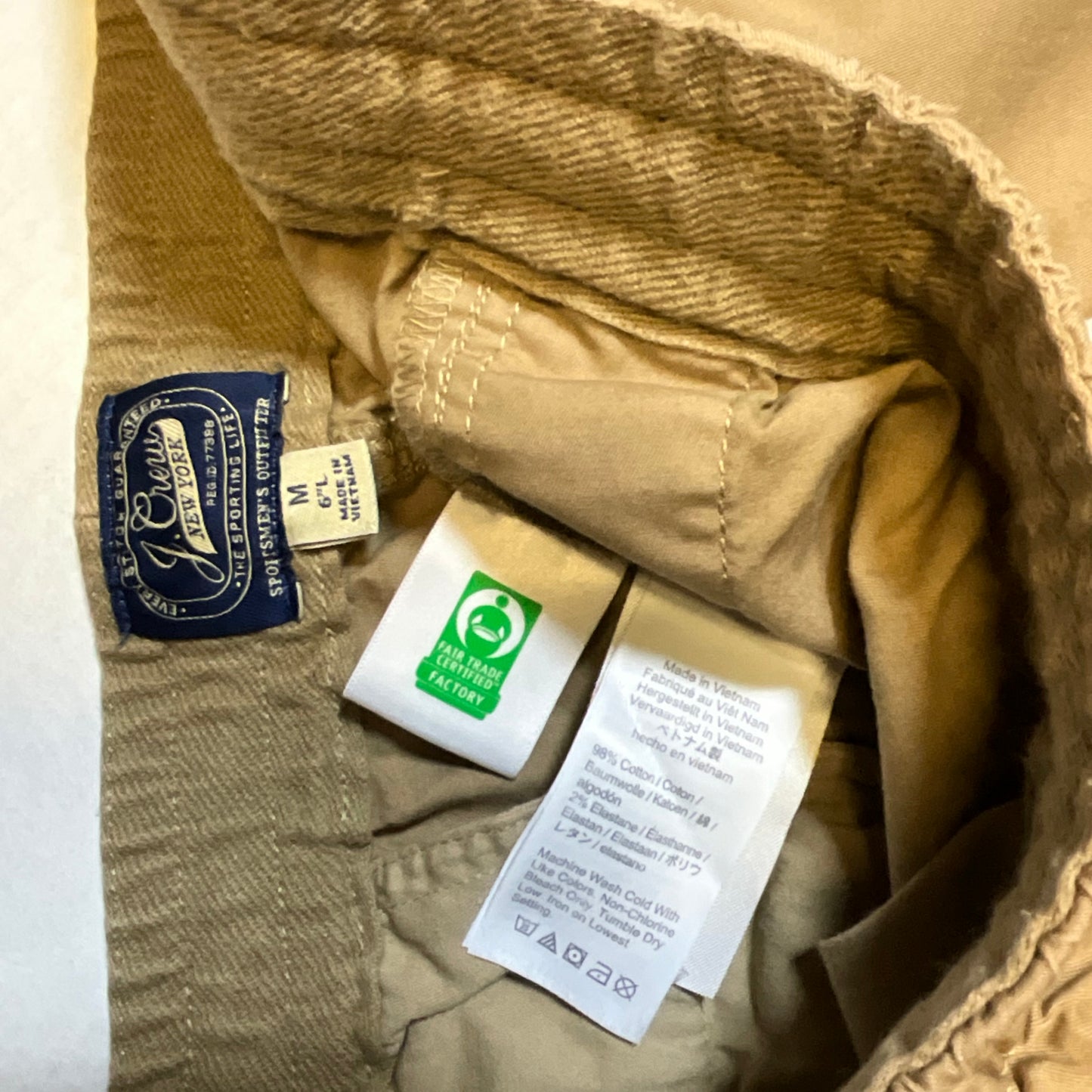 J. Crew New York Men's Tan Shorts