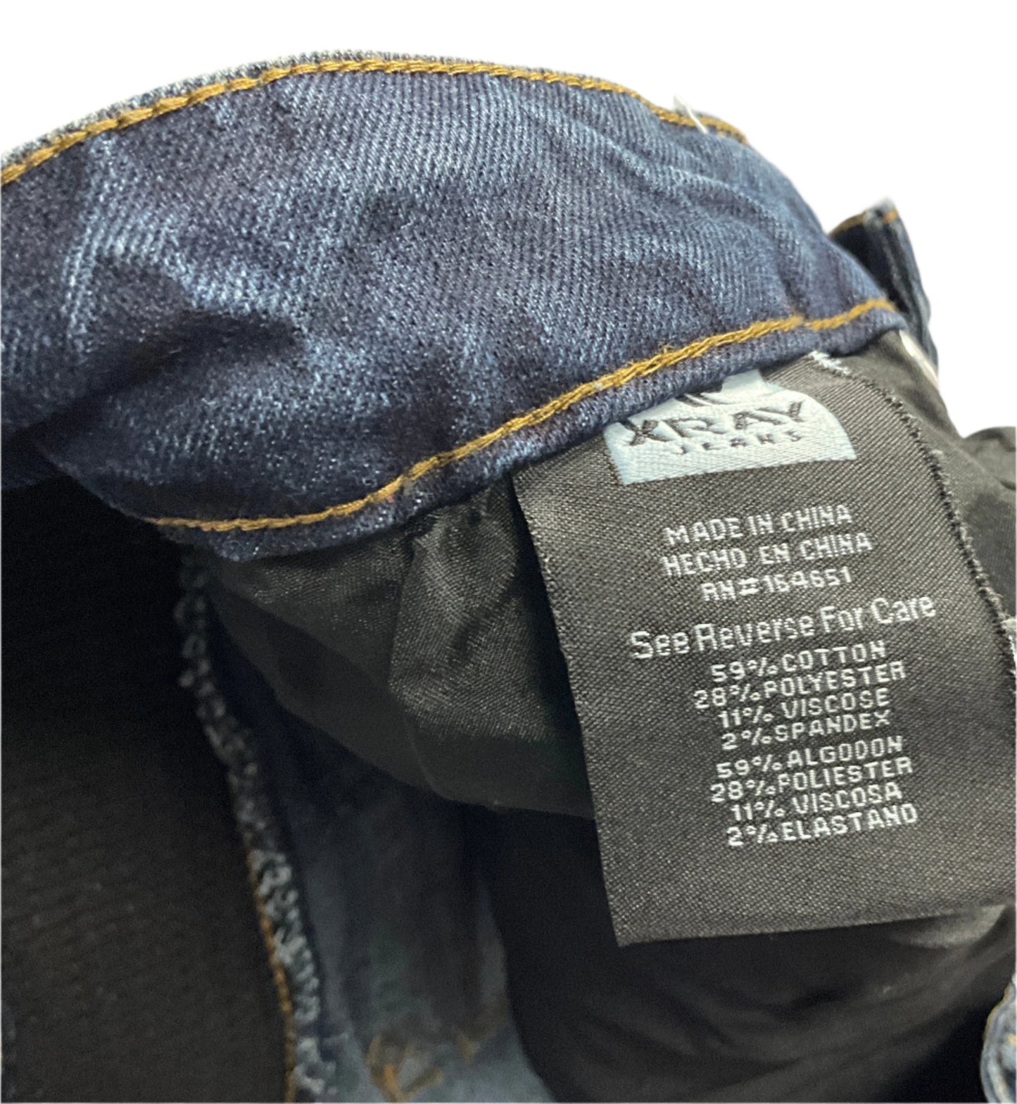 XRAY Men's Dark Blue Jeans
