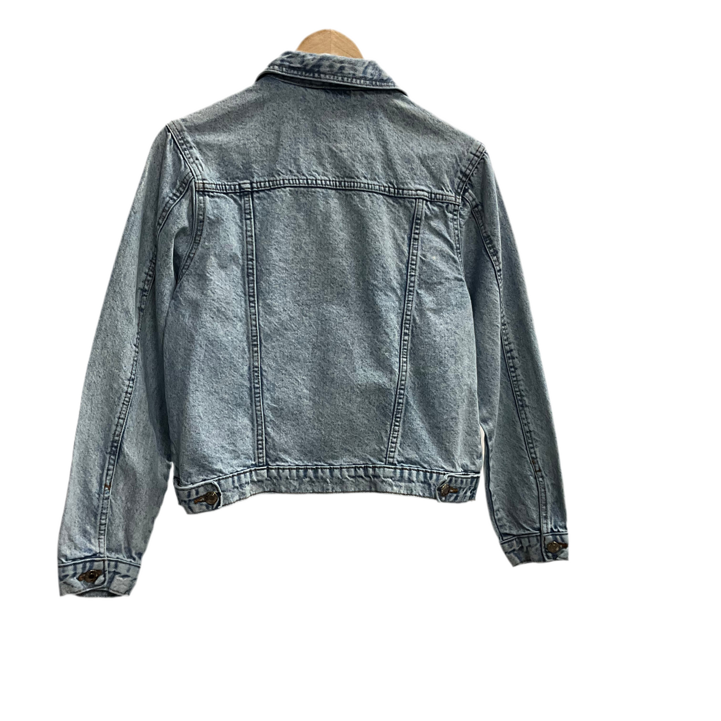 Denim Co. Primark Cares Women's Whitewashed Blue Denim Jacket