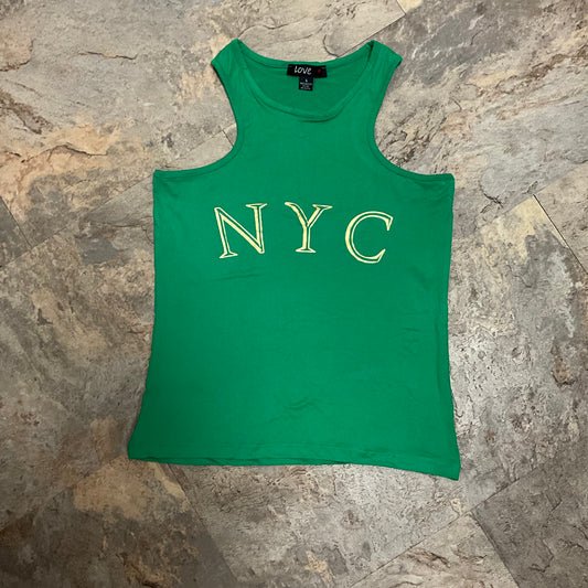 NYC  Green Tank Top