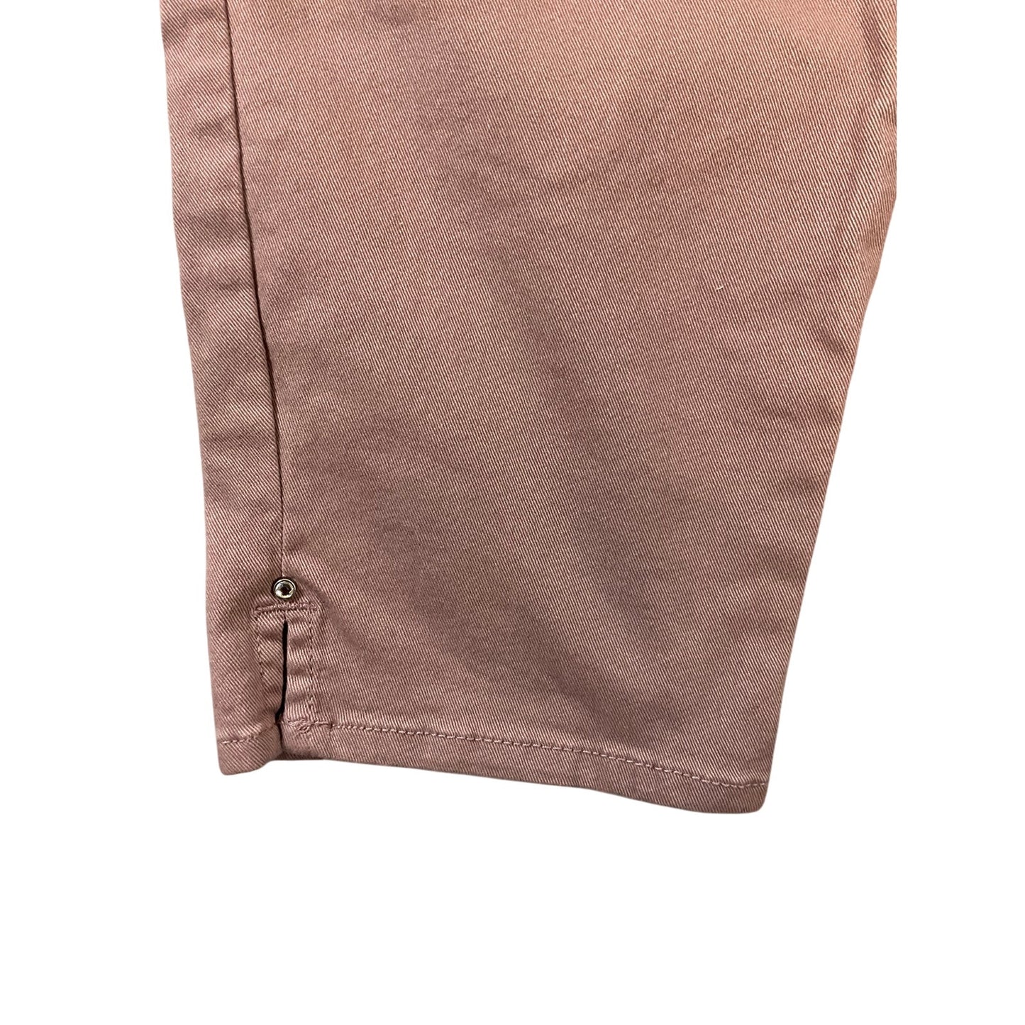 Gloria Vanderbilt Amanda Women’s Mauve High-Rise Stretch Capri Jeans Size 8