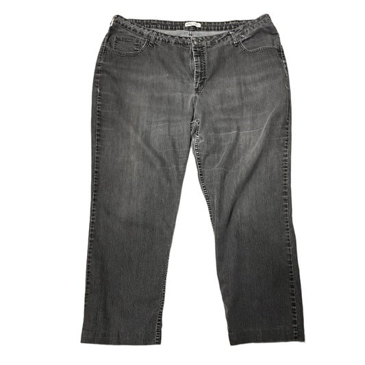 Riders Eased Men's Black Faded Jeans