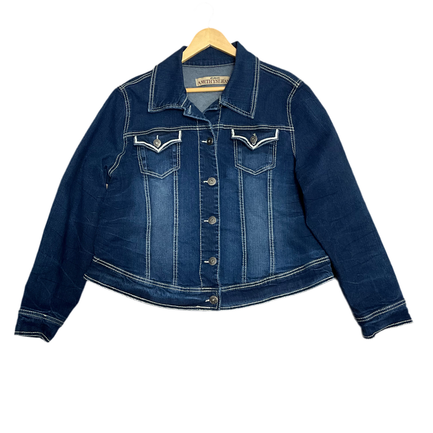 Amethyst Jeans Women's Blue Denim Jacket