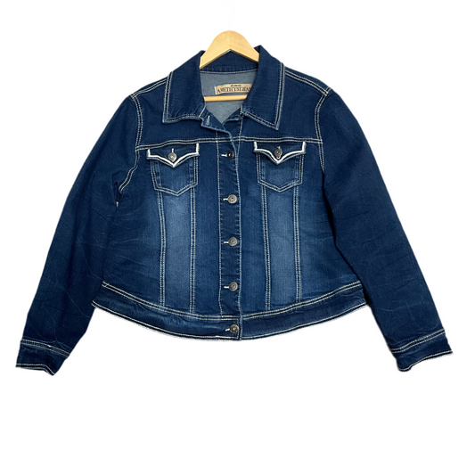 Amethyst Jeans Women's Blue Denim Jacket