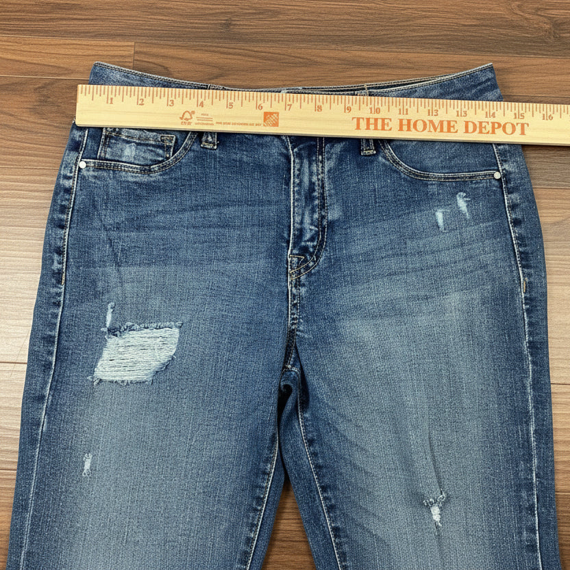 Peace Love Eco by Rewash Brand Mid Rise Women's Blue Jeans Size 7/28