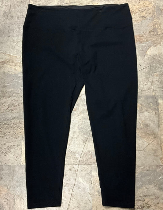 Style & Co Women's Black Plus Size Stretch Pants