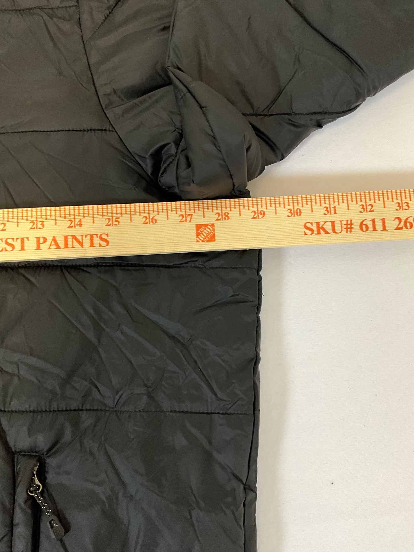 Swiss Tech Men's Black Puffer Jacket