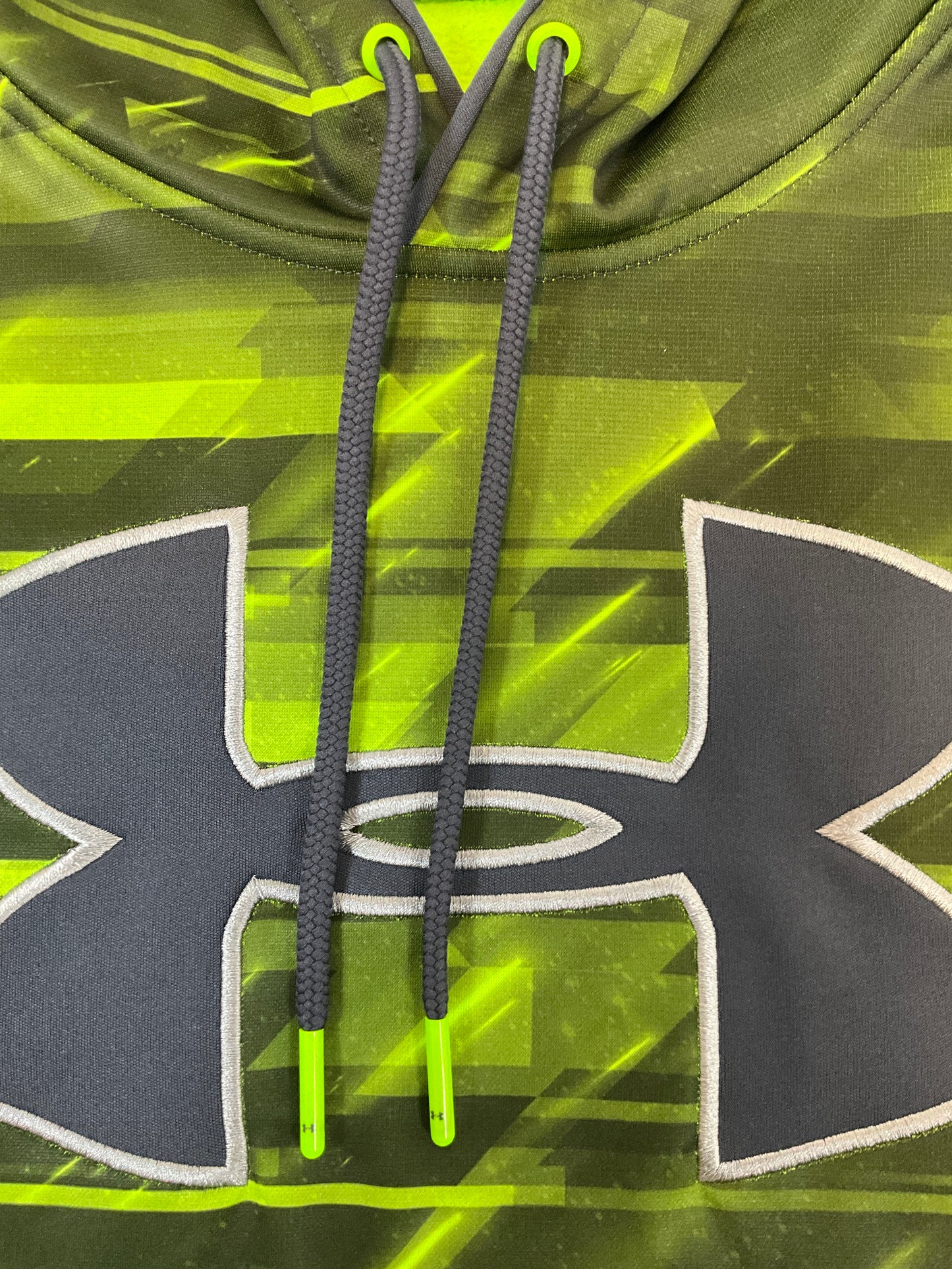 Under Armour Men's Green Storm Camouflage Fleece Lining Hoodie Size L