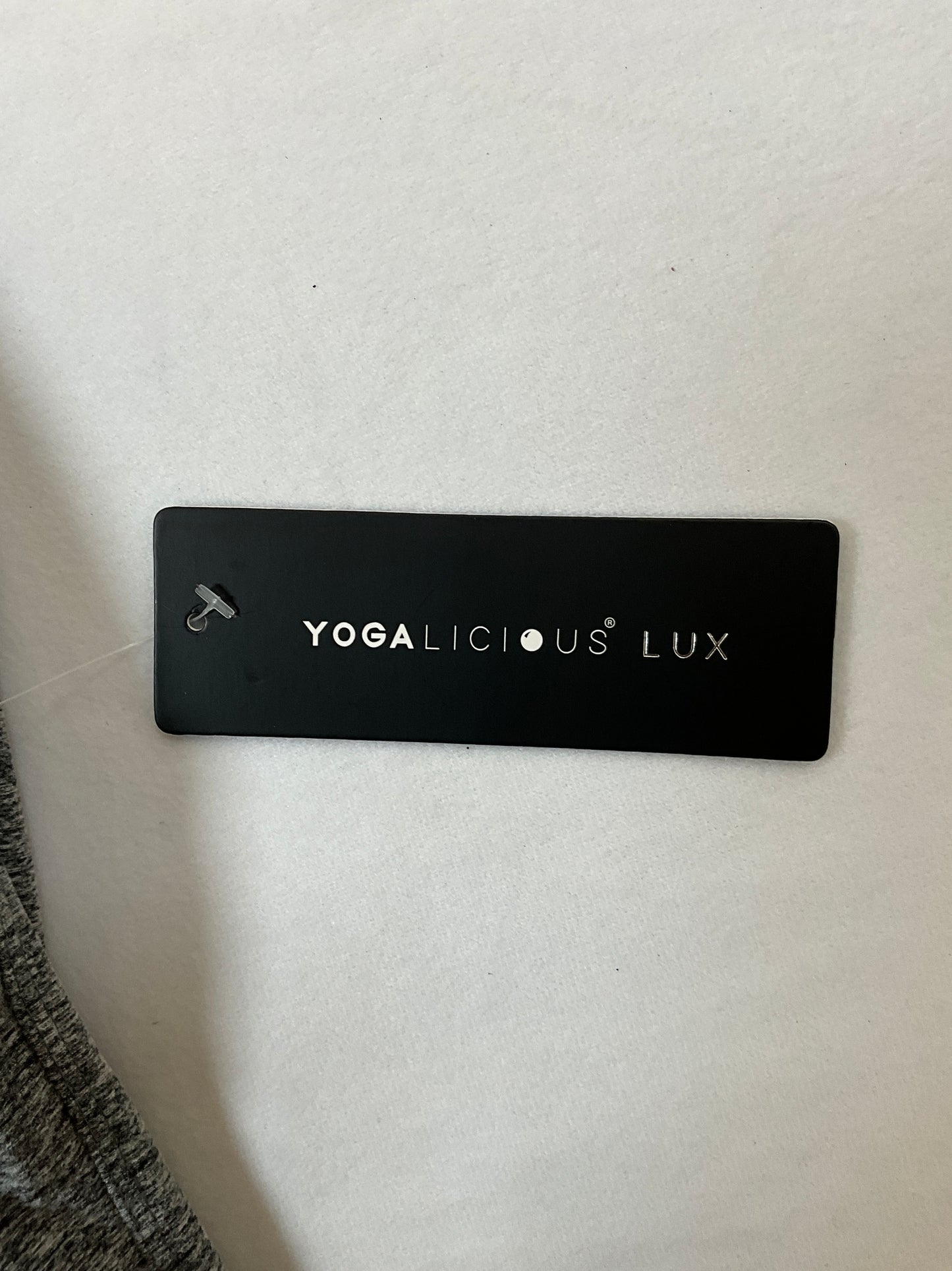 Yogalicious Women's Lux Ultra Soft Lightweight Full Zip Grey Yoga Jacket