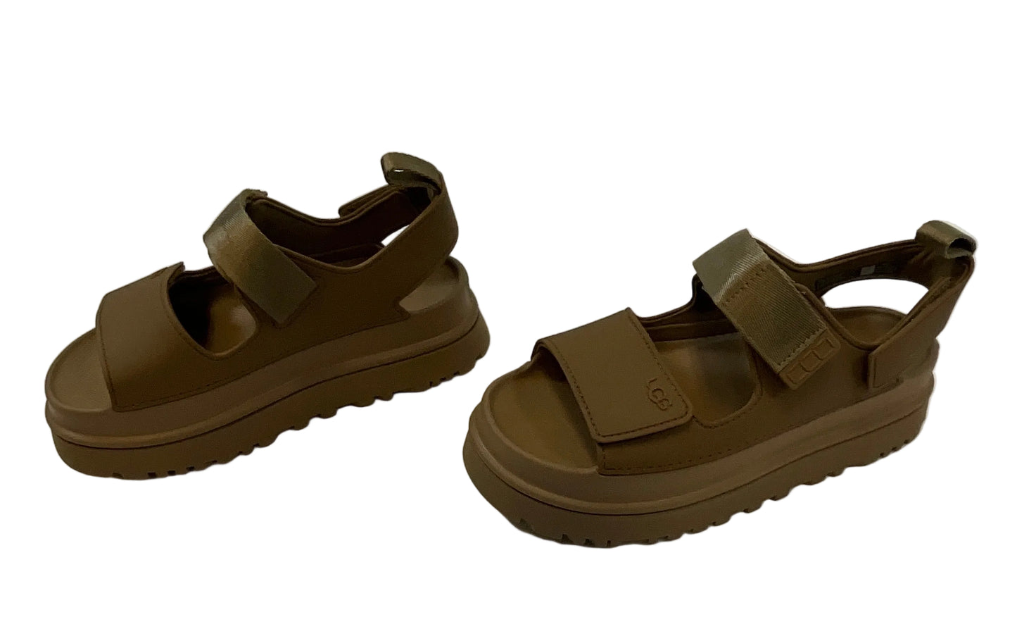 UGG Women's Goldenglow Brown Sandals Size 9