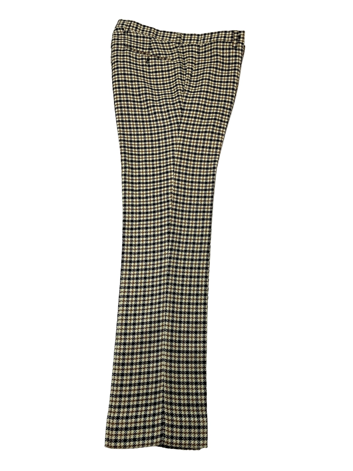 Paisley & Gray Skinny Fit 3 Pc Houndstooth Plaid Suit